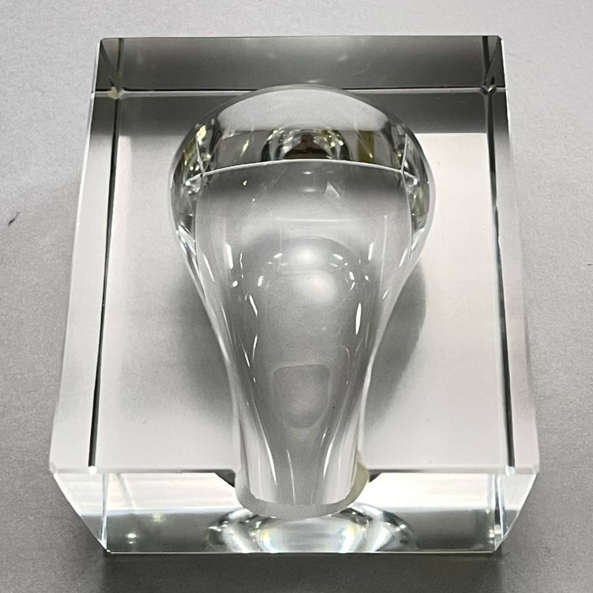 Alfred Dunhill crystal Glass pipe stand ビンテージ クリスタル 
