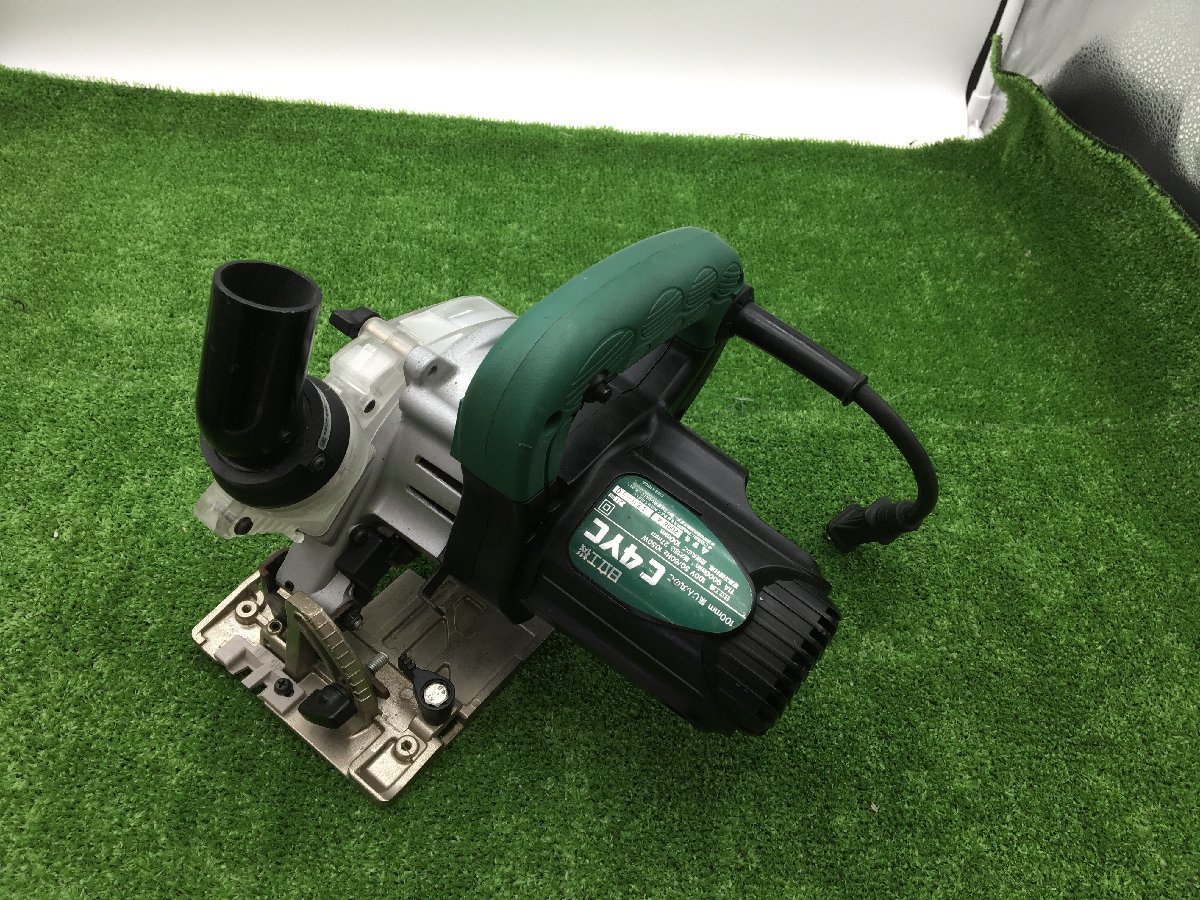 集じん丸のこ C4YC HiKOKI(ハイコーキ) 100mm | HiKOKI(日立工機) ウエダ金物公式サイト C4YC(N) ショートコード C4YC(SN) 100V HiKOKI（ハイコーキ） 日立工機 ☆展示処分 のこ刃径100mm HiKOKI
