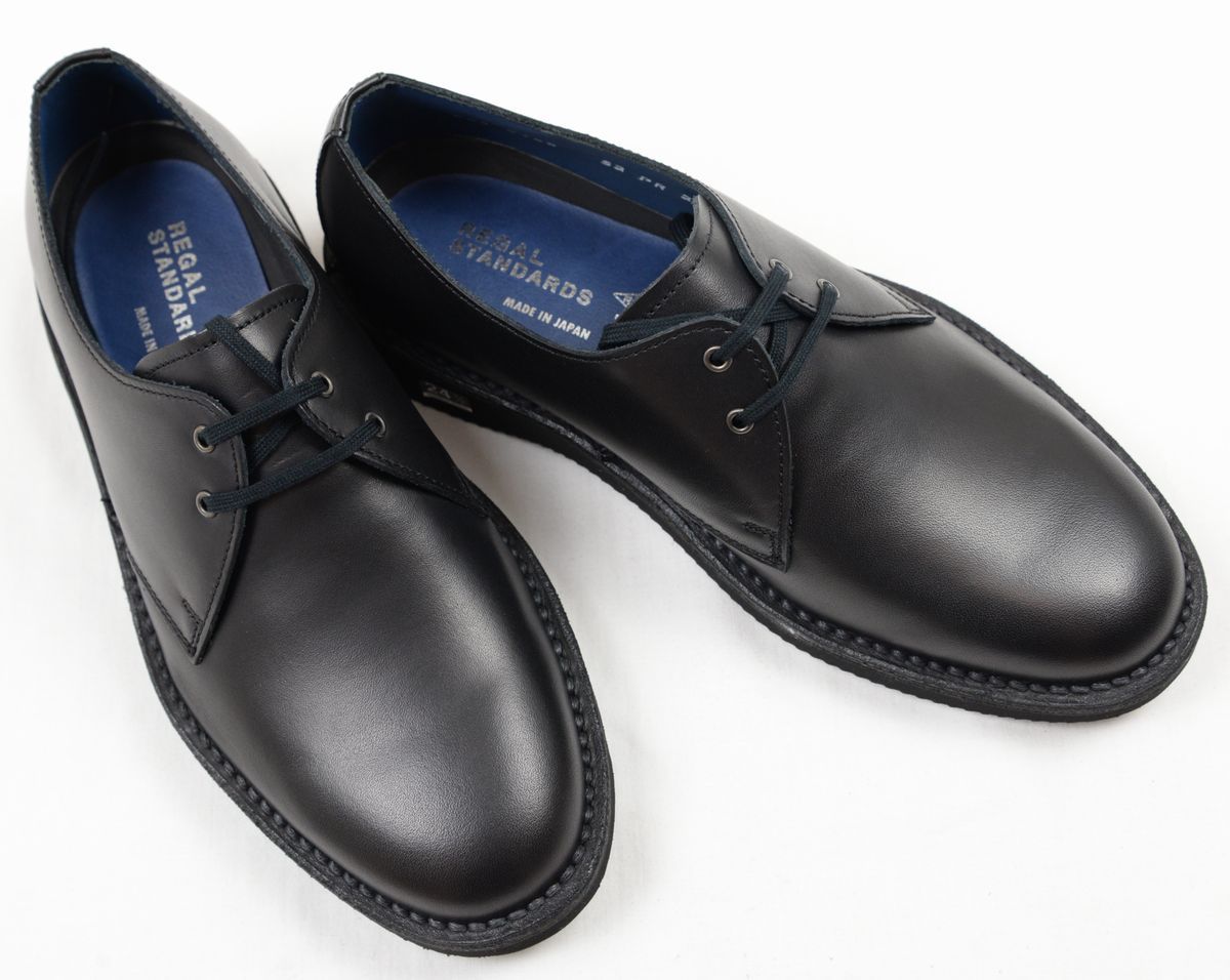 ⭐️未使用級⭐️ REGAL STANDARDS レザースニーカー 66CR 黒