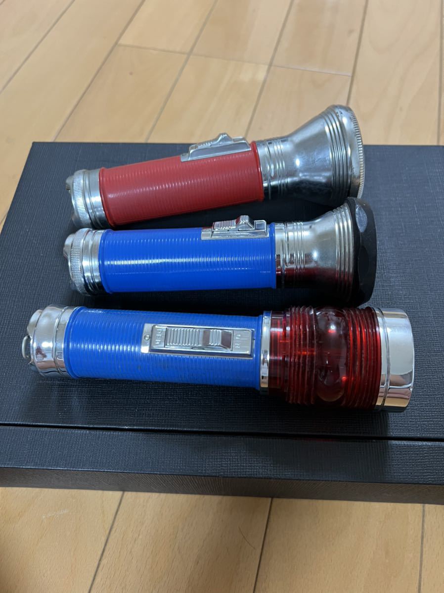 昭和レトロ National 懐中電灯 ナショナル FF-148C 含む 合計3台