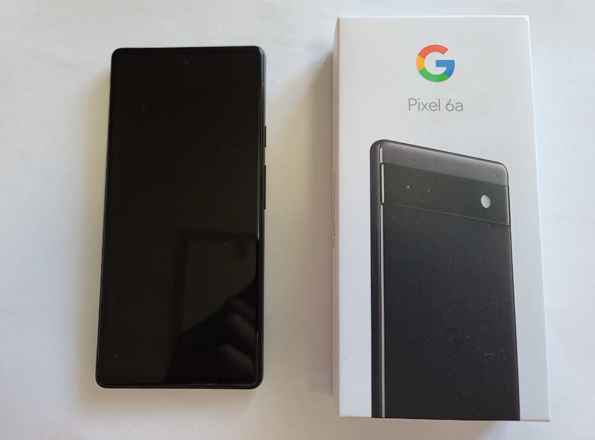 Google Pixel 6a Charcoal(チャコール) 128GB SIMフリー au一括購入