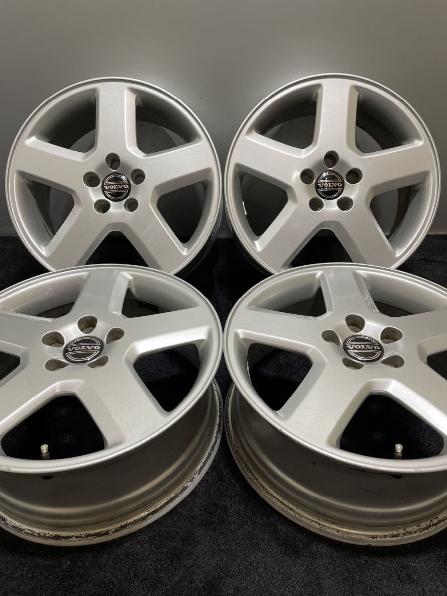 【HOT，人気SALE】 VOLVO V50 T-5 純正 17インチ 7J +52.5 108 5H アルミホイール 4本 ボルボ(純正品)｜売買されたオークション情報、yahooの商品情報をアーカイブ公開 - オークファン 5穴