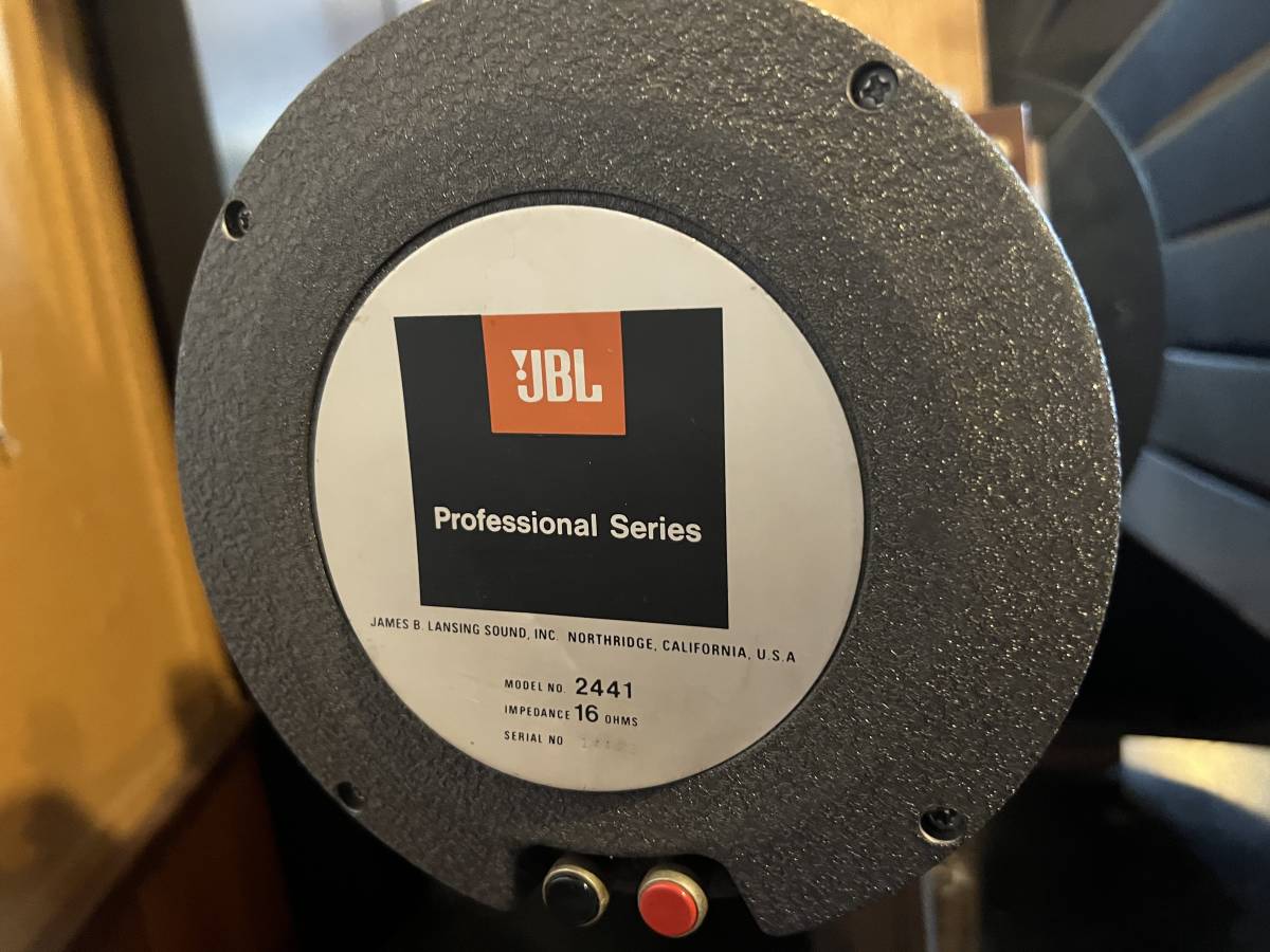 □□JBL 2441 16 ドライバーユニットペア(2328 スロート/2350 ホーン