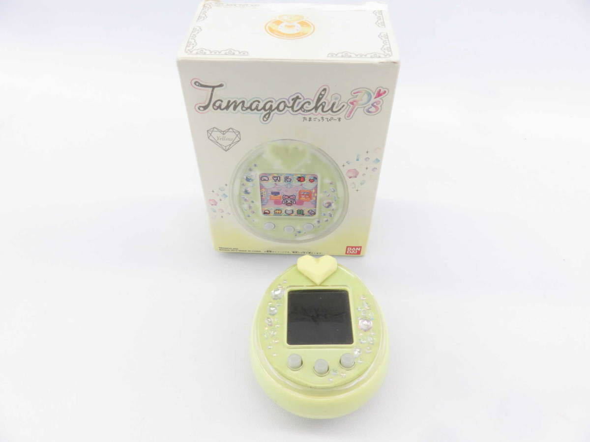 動作確認済】Tamagotchi P'sイエローたまスターサーカス