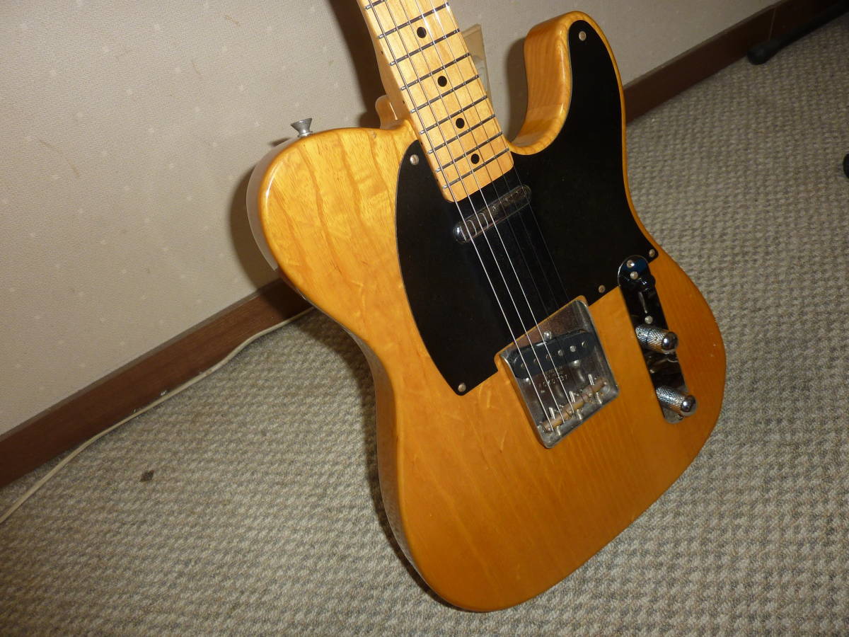 90年製 Fender Japan製 テレキャス TL-52-70 全マイナスネジ仕様