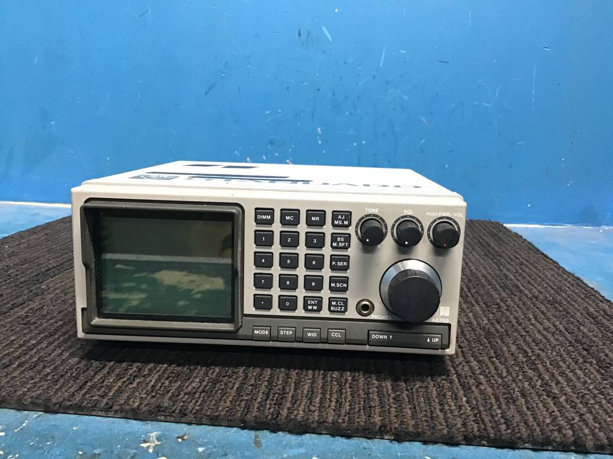 BR-8 DIGITAL RECORDING STUDIO 動作未確認　未清掃 ☆岐阜発 △STANDARD/スタンダード△AX700/広帯域受信機/航空自衛隊