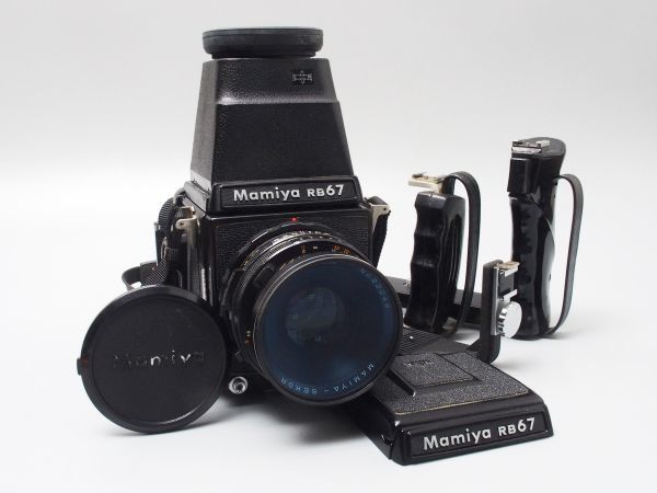 PF476. Mamiya RB67 Professional マミヤ 中判カメラ 127mm 1:3.8