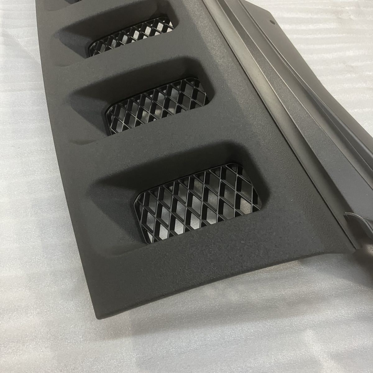 三菱 デリカ D5 DELICA フロント グリル マットブラック チッピング  