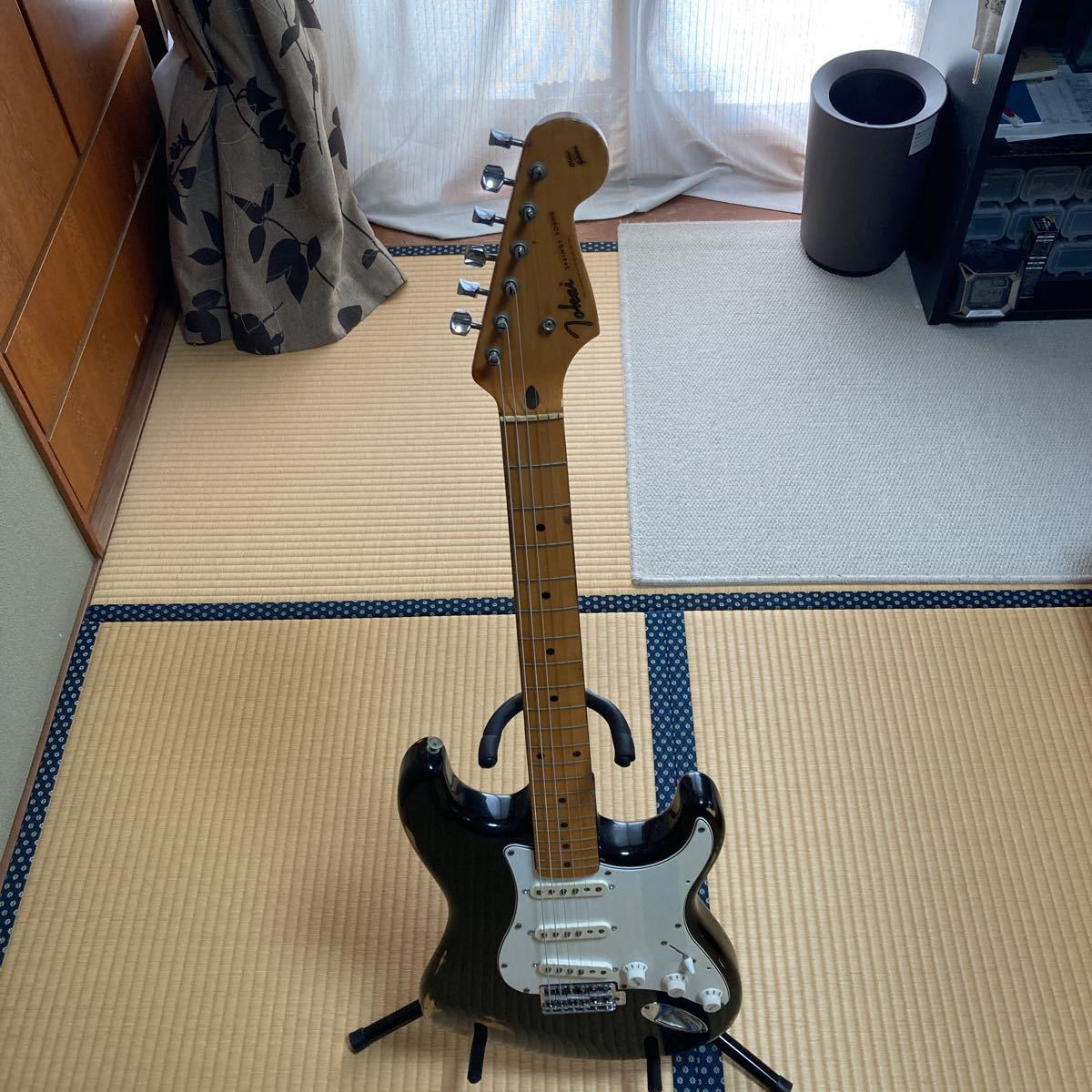 78年製 Tokai Springy Sound ST-42 スパロゴ 初期型 1978 Tokai Springy Sound Vintage ST42 S-Style Electric Guitar | Reverb