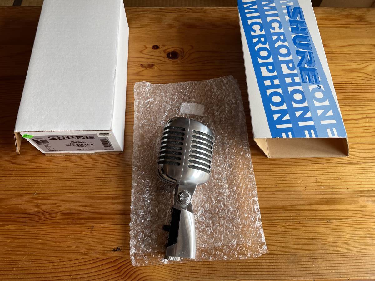 55SH SHURE II SERIES Series シュア ガイコツマイク Unidyne ジャンク