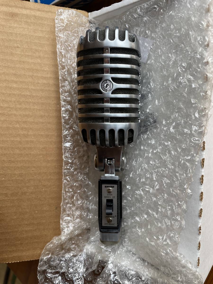 55SH SHURE II SERIES Series シュア ガイコツマイク Unidyne ジャンク