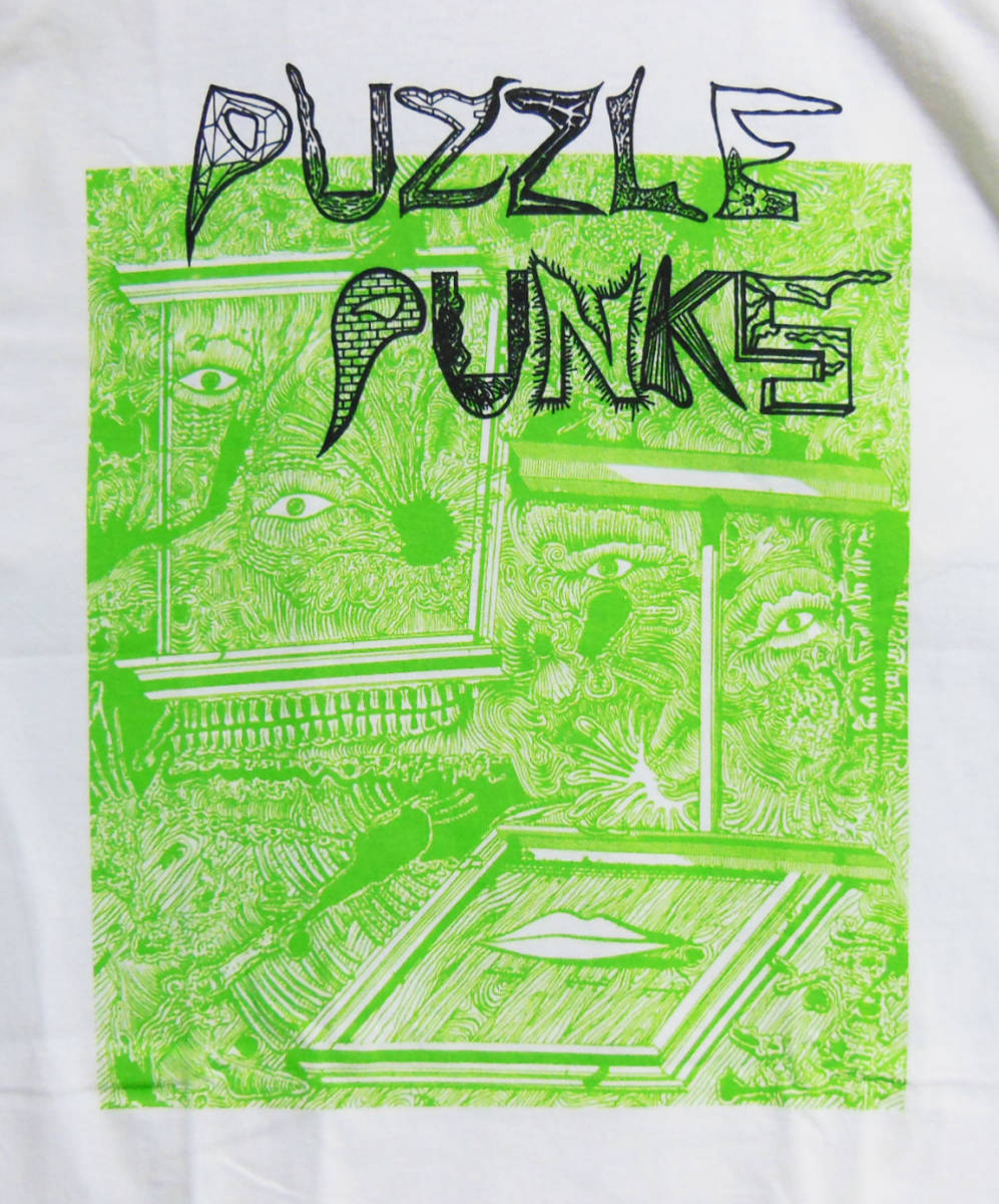 ボアダムス ハナタラシ 大竹伸朗 SUICIDE PUZZLE PUNKS 大竹伸朗 山塚アイ Tシャツ PUNKS PUZZLE x - レアTシャツパズル