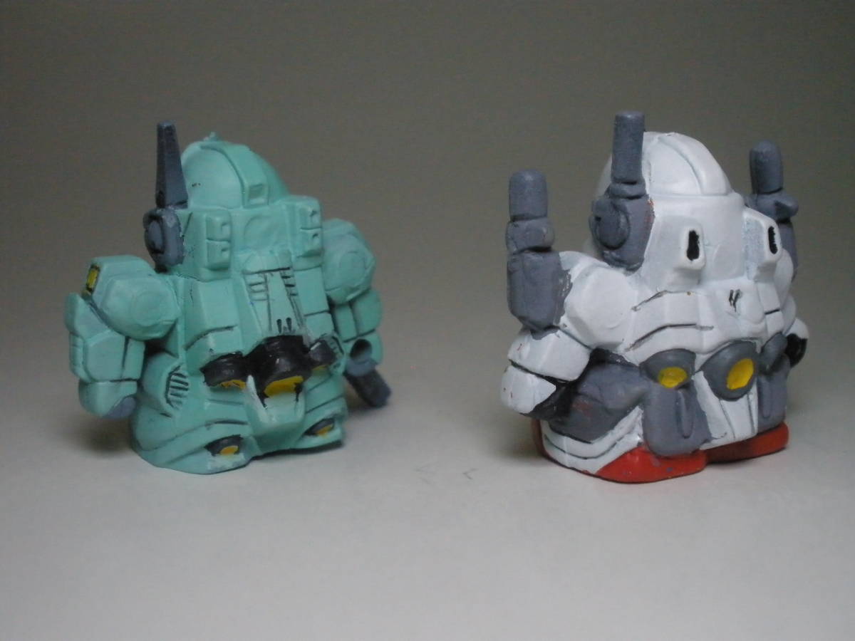 ガン消し リペイント SDガンダム ガシャポン戦士 ジェガン重装備型 