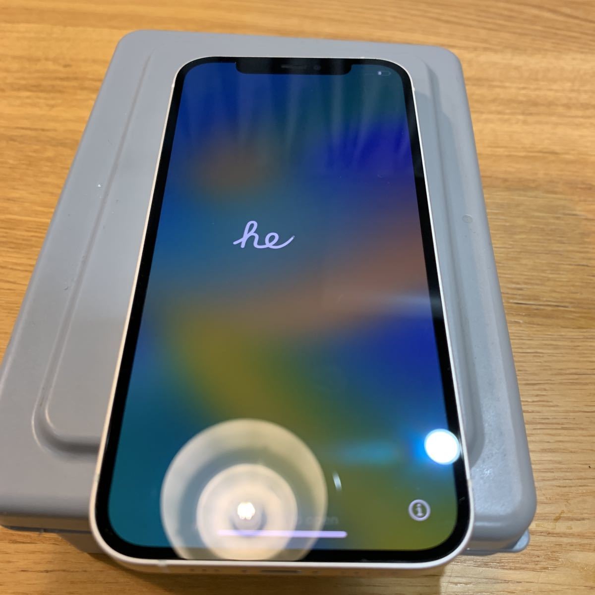 ⭐︎ジャンク品⭐︎iphone 12 ホワイト 128 GB SIMロック解除 iphone12 128gb ホワイト au SIMロック解除 美品ジャンク カメラ使用