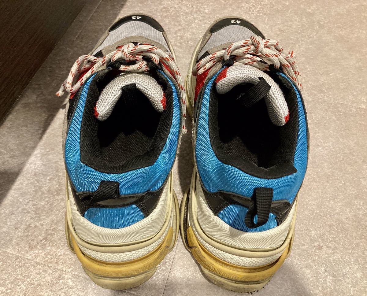 値下げ中】バレンシアガ triple s トリプルエス マルチカラー 