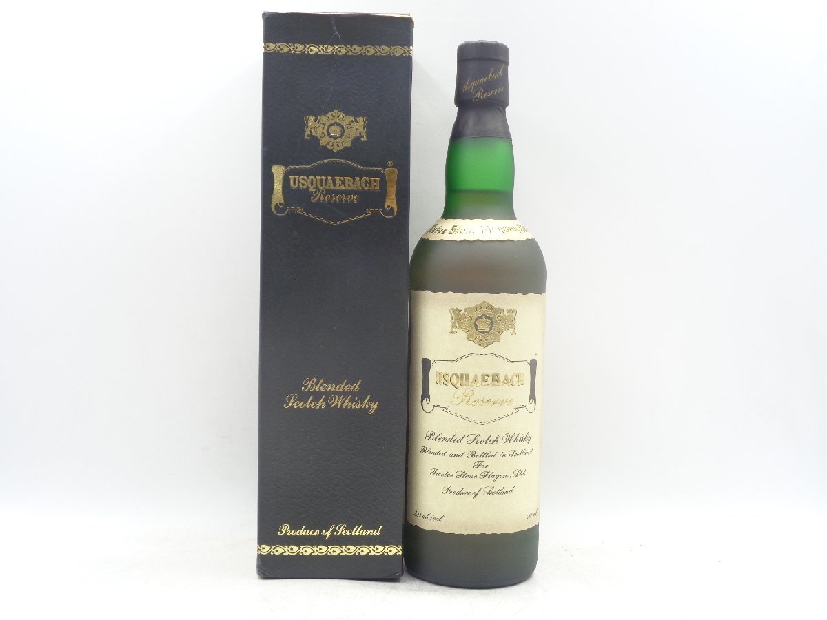□【未開栓】USQUAEBACH ウシュクベ☆2本おまとめ☆750ml/43%☆50ml/43