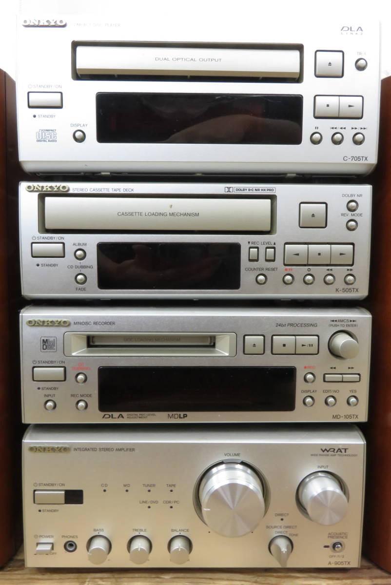 ONKYO オンキョーシステムコンポ ※ジャンク品 家電、AV、カメラ