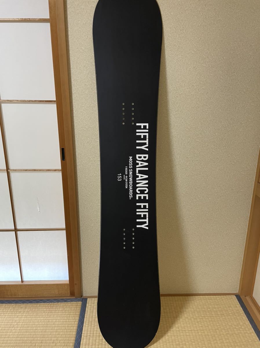 MOSS MOSS FIFTY-FIFTY 22-23 ダブルキャンバー MOSS FIFTY-FIFTY 22