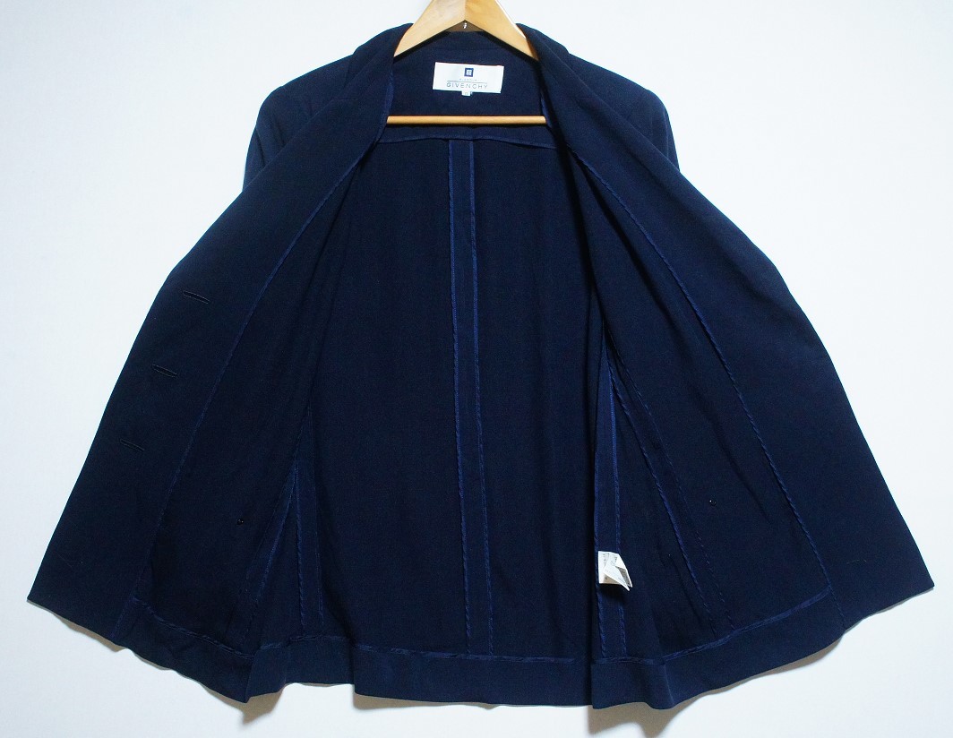 | GIVENCHY GIVENCHY&frasl;ジバンシィ_men通販 ジバンシィ 4Gロゴ ウール製 ボンバージャケット*NAVY 公式 コットン デコンストラクテッド GIVENCHY&frasl;ジバンシィ_women通販 ジップブルゾン サテン PARIS ミディアムブルー セカンド