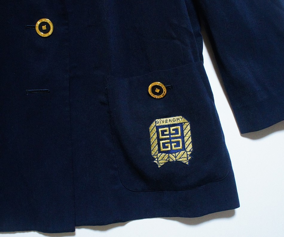 | GIVENCHY GIVENCHY&frasl;ジバンシィ_men通販 ジバンシィ 4Gロゴ ウール製 ボンバージャケット*NAVY 公式 コットン デコンストラクテッド GIVENCHY&frasl;ジバンシィ_women通販 ジップブルゾン サテン PARIS ミディアムブルー セカンド