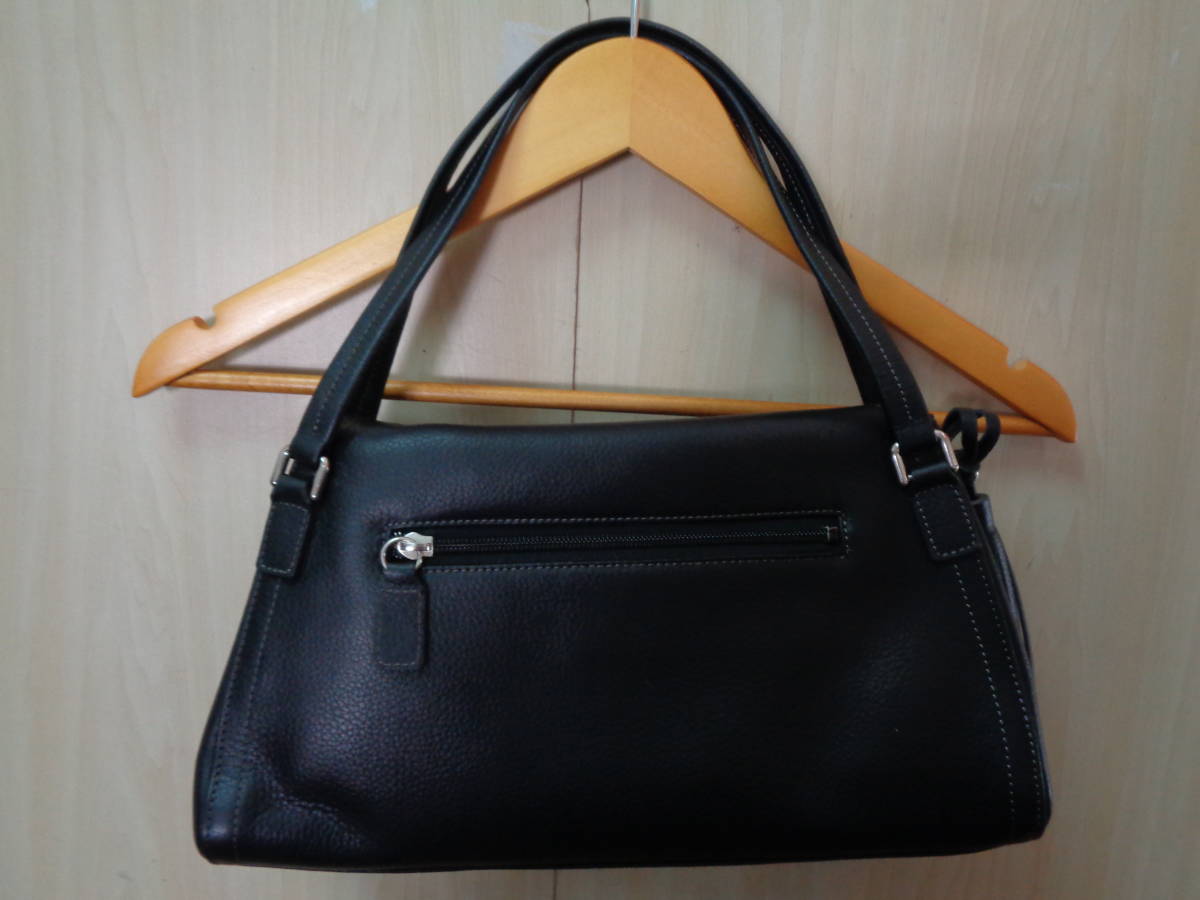 b185◇U by Ungaro レザーハンドバッグ 日本製 ELITE◇ユーバイ 