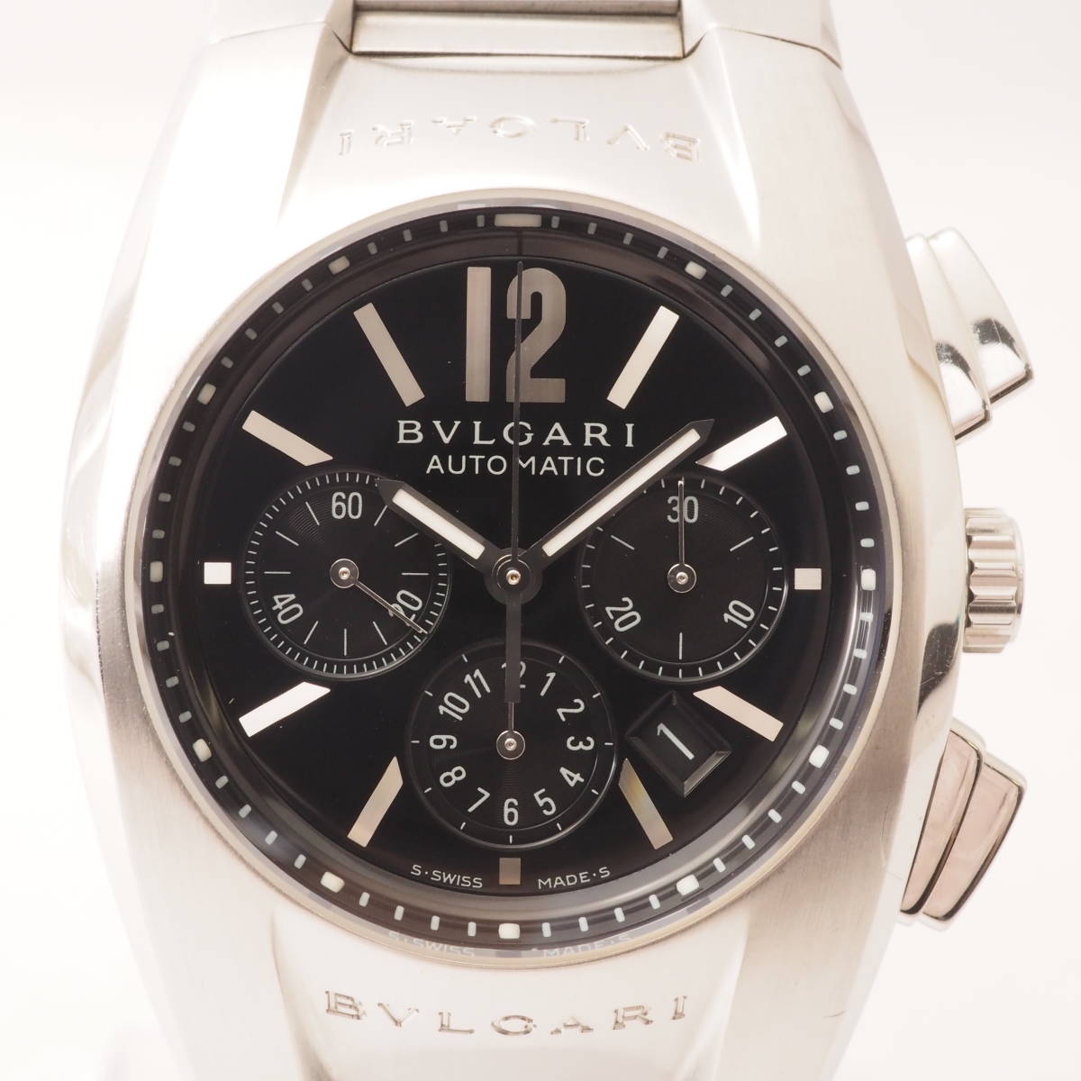 ブルガリ エルゴン クロノグラフ EG35SCH BVLGARI Ergon デイト 自動巻 