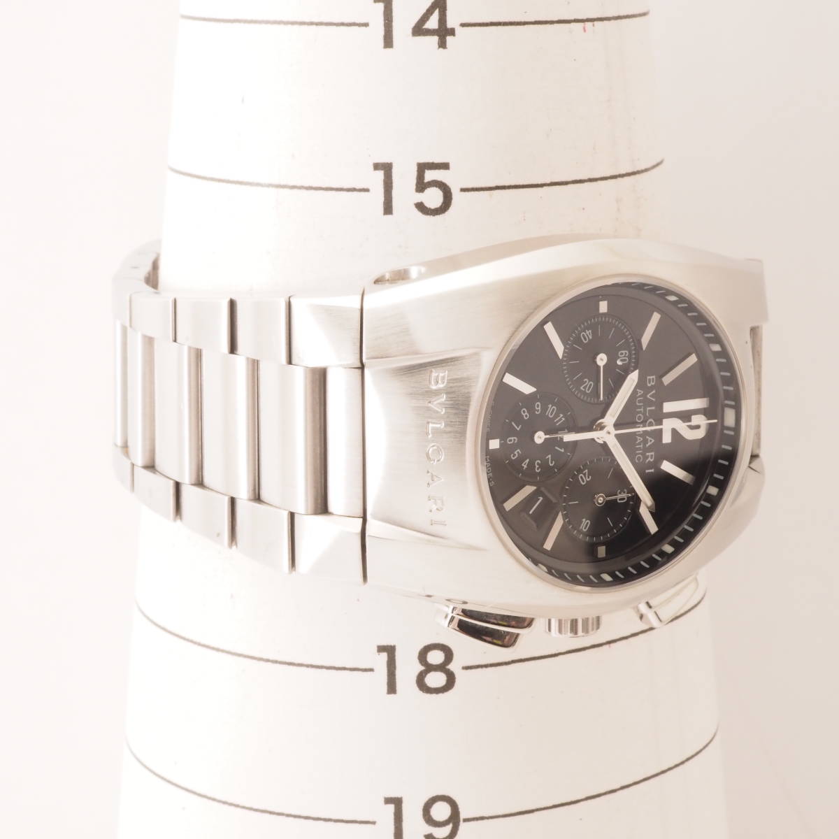 ブルガリ エルゴン クロノグラフ EG35SCH BVLGARI Ergon デイト 自動巻 