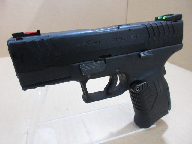 We-techガスブローバックハンドガン XDM.40コンパクト(ブラック)中古品