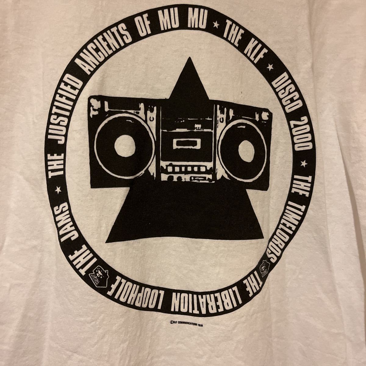 レア 希少 The KLF ロンt tシャツ wackomaria black weirdos 野村訓市 