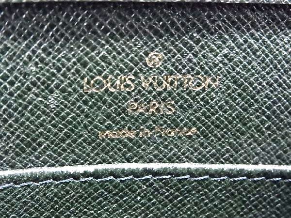 1円 ■美品■ LOUIS VUITTON ルイヴィトン M30184 タイガ バイカル クラッチバッグ セカンドバッグ 手持ち メンズ グリーン系 AD3931セタ