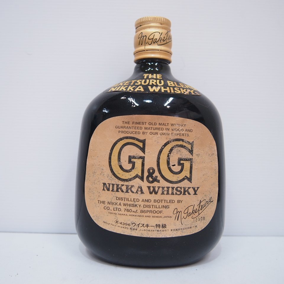 ウイスキー G&G TAKETSURU BLEND NIKKA WHISKY NIKKA WHISKY ニッカ ウイスキー G&G 黒ビン 竹鶴ブレンド 【公式通販】
