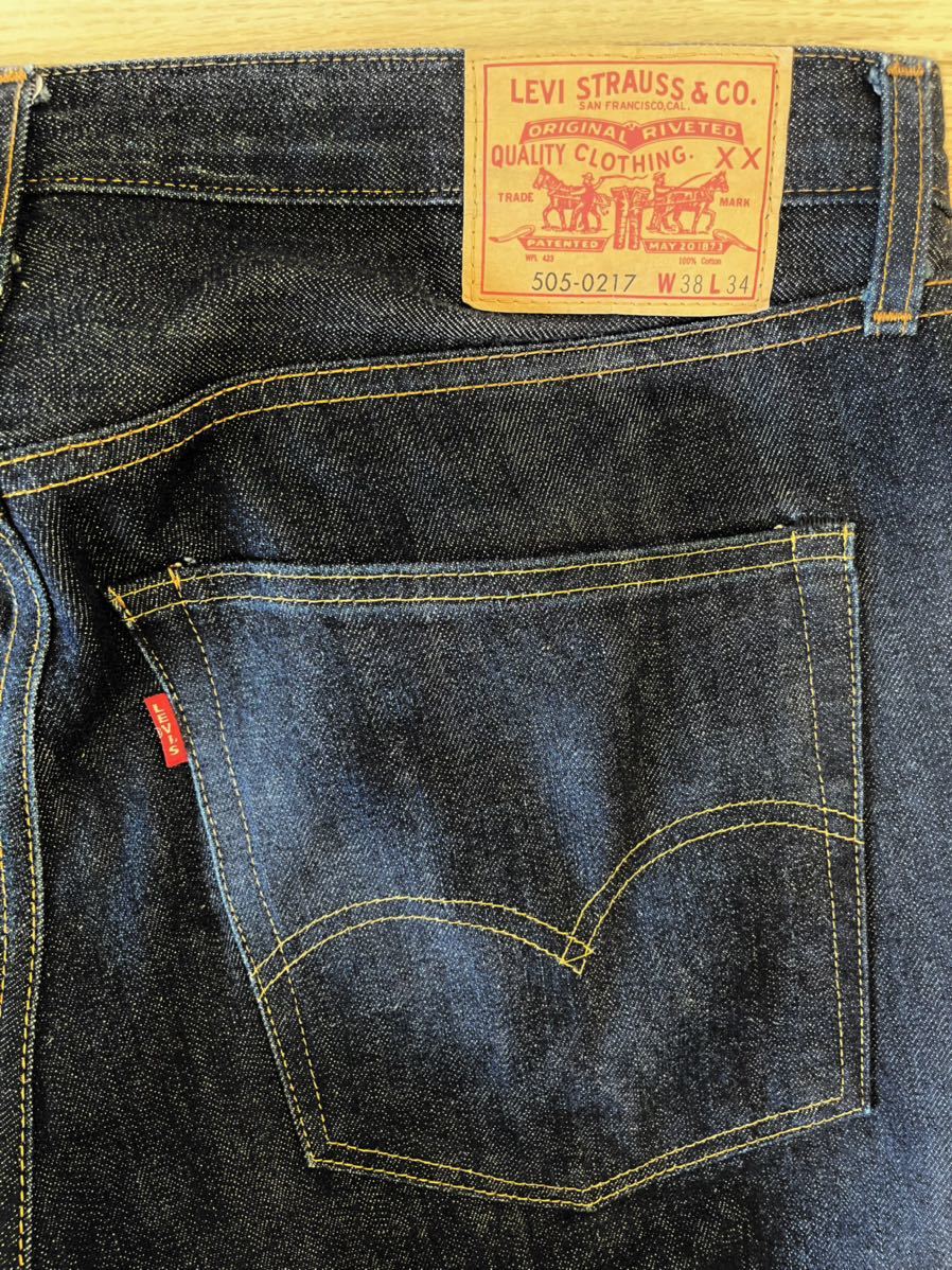 505-0217 リーバイス 0 LEVI'S Levi's 1 60s Denim L32 0217の通販 70s&frasl; &frasl;リーバイス505 W38 &frasl;66スモールe&frasl;デニム W32 W38×L34