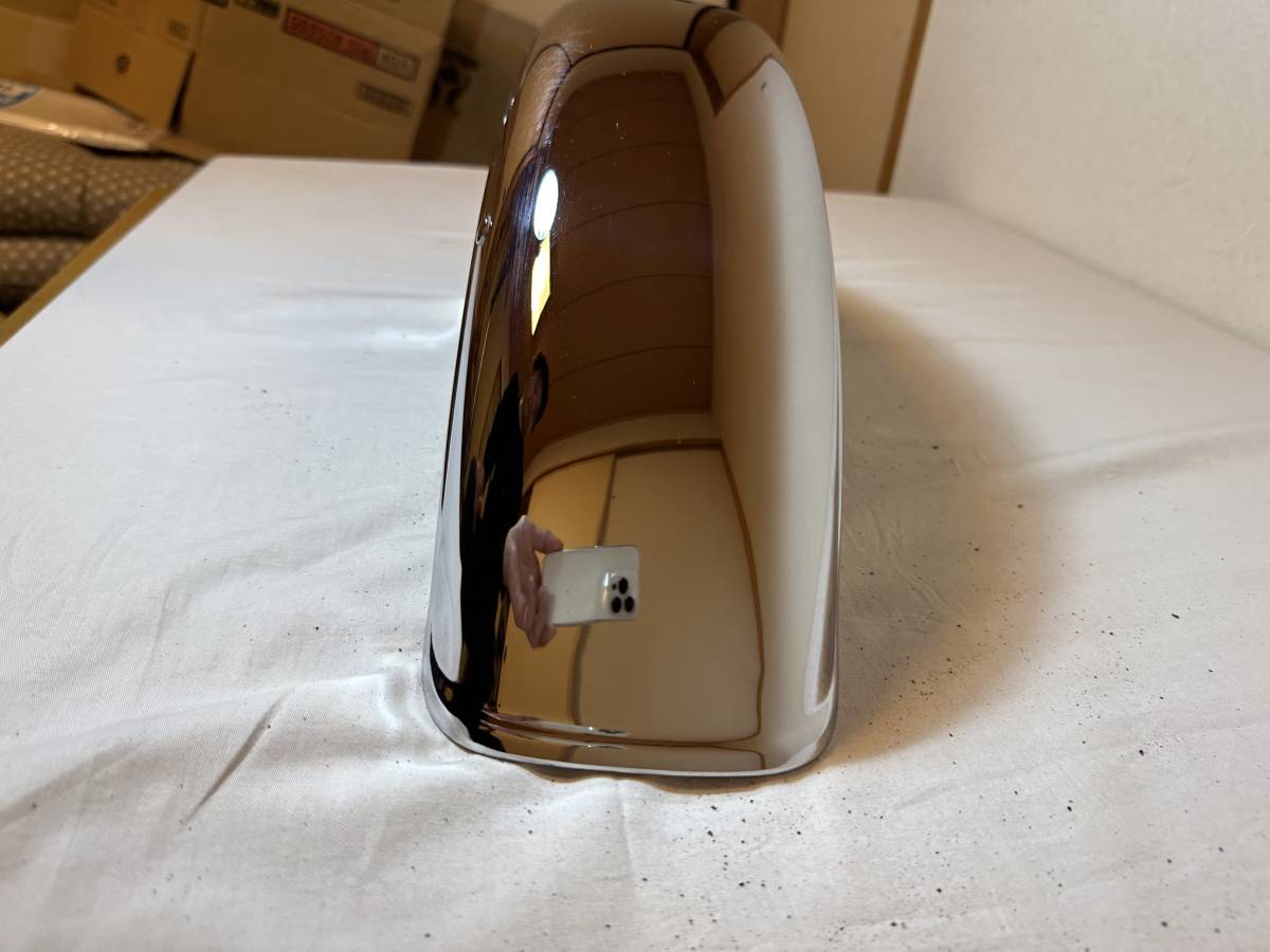 個人出品】☆ゼファー1100/RSメッキフロントフェンダー スチール 