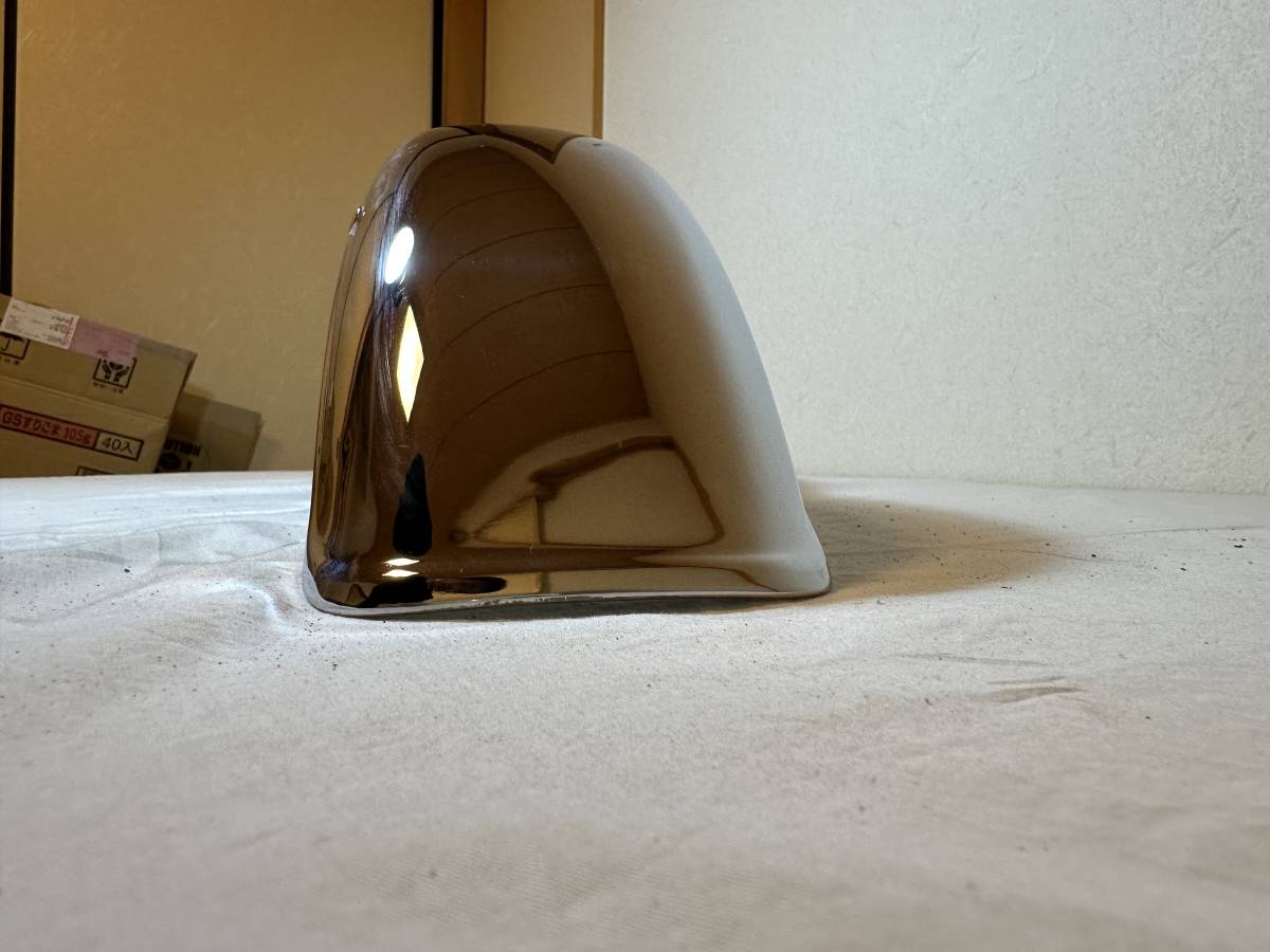 個人出品】☆ゼファー1100/RSメッキフロントフェンダー スチール 