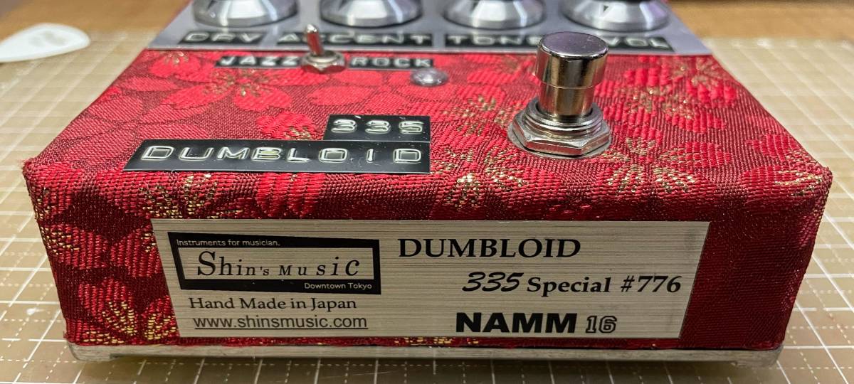 希少モデル】Shin's Music Dumbloid 335 Special sakura red NAMM16