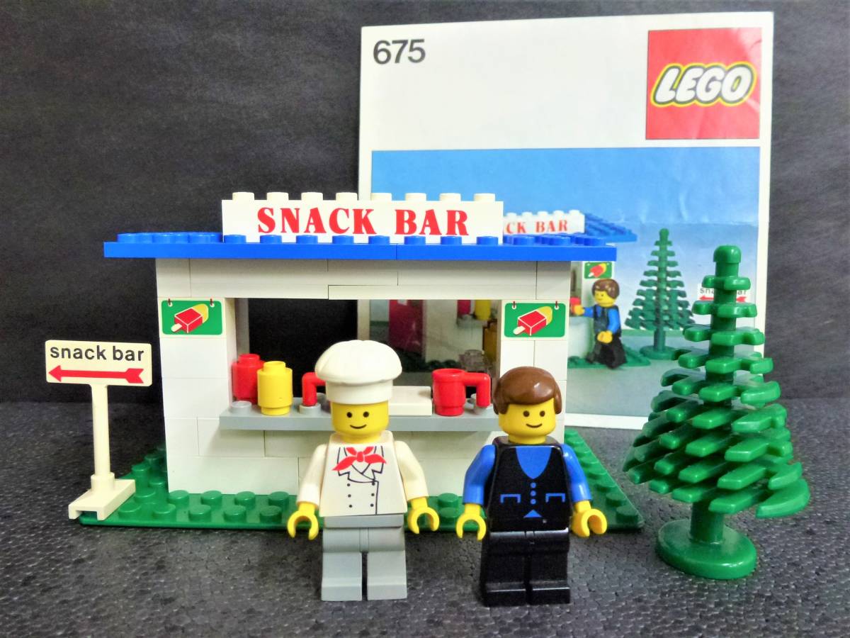 本物保証，大人気 LEGO レゴ675 スナックバー(街シリーズ)｜売買されたオークション情報、yahooの商品情報をアーカイブ公開 - オークファン 街シリーズ