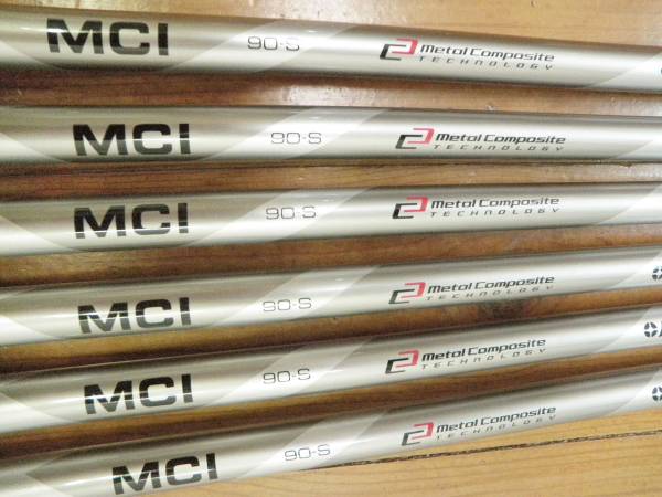 中古 FUJIKURAフジクラ MCI90 S 5~P 6本セット