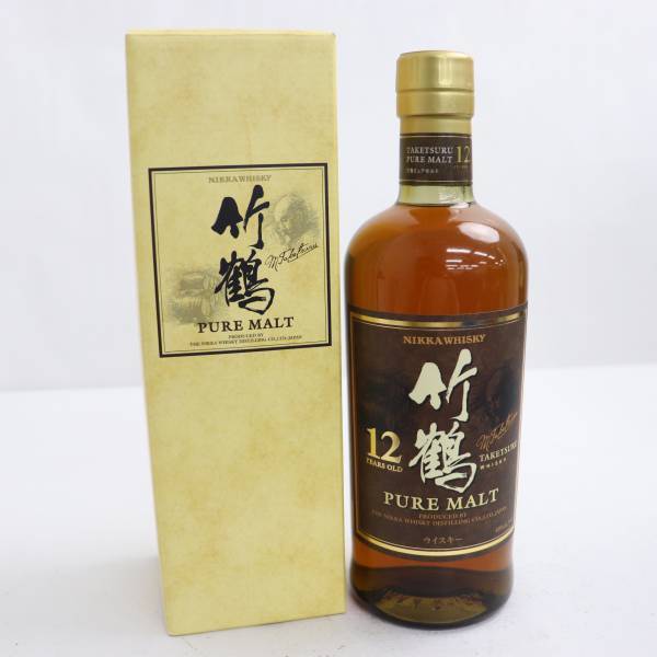 NIKKA（ニッカ）竹鶴 12年 ピュアモルト 40％ 700ml S22I220007 ピュア