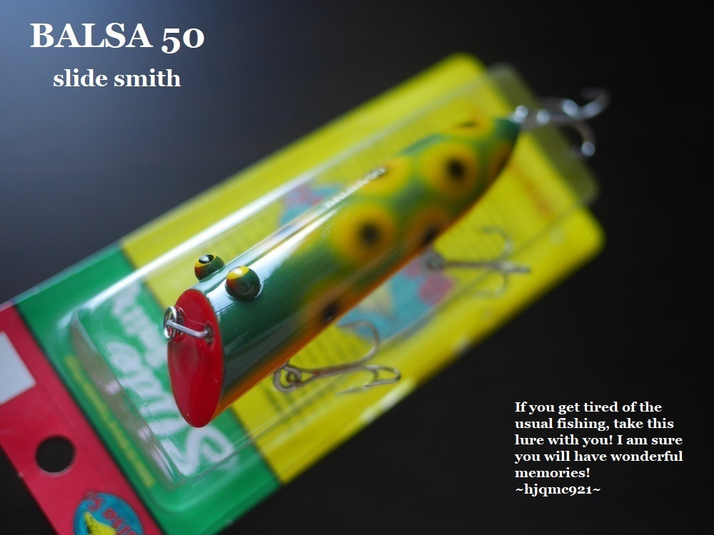 【格安，正規品】 激レア バルサ50 スライドスミス BALSA50 SAURUS(バルサ50)｜売買されたオークション情報、yahooの商品情報をアーカイブ公開 - オークファン 淡水