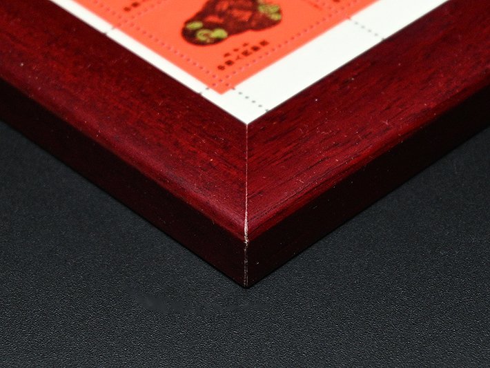 中国切手 純銀製 赤猿 80枚 26g 鑑定書 額装 付 y101025 】中国郵政