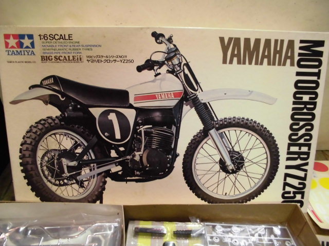 未組立】1/6 オートバイ No.36 ヤマハ モトクロッサー YZ250（未