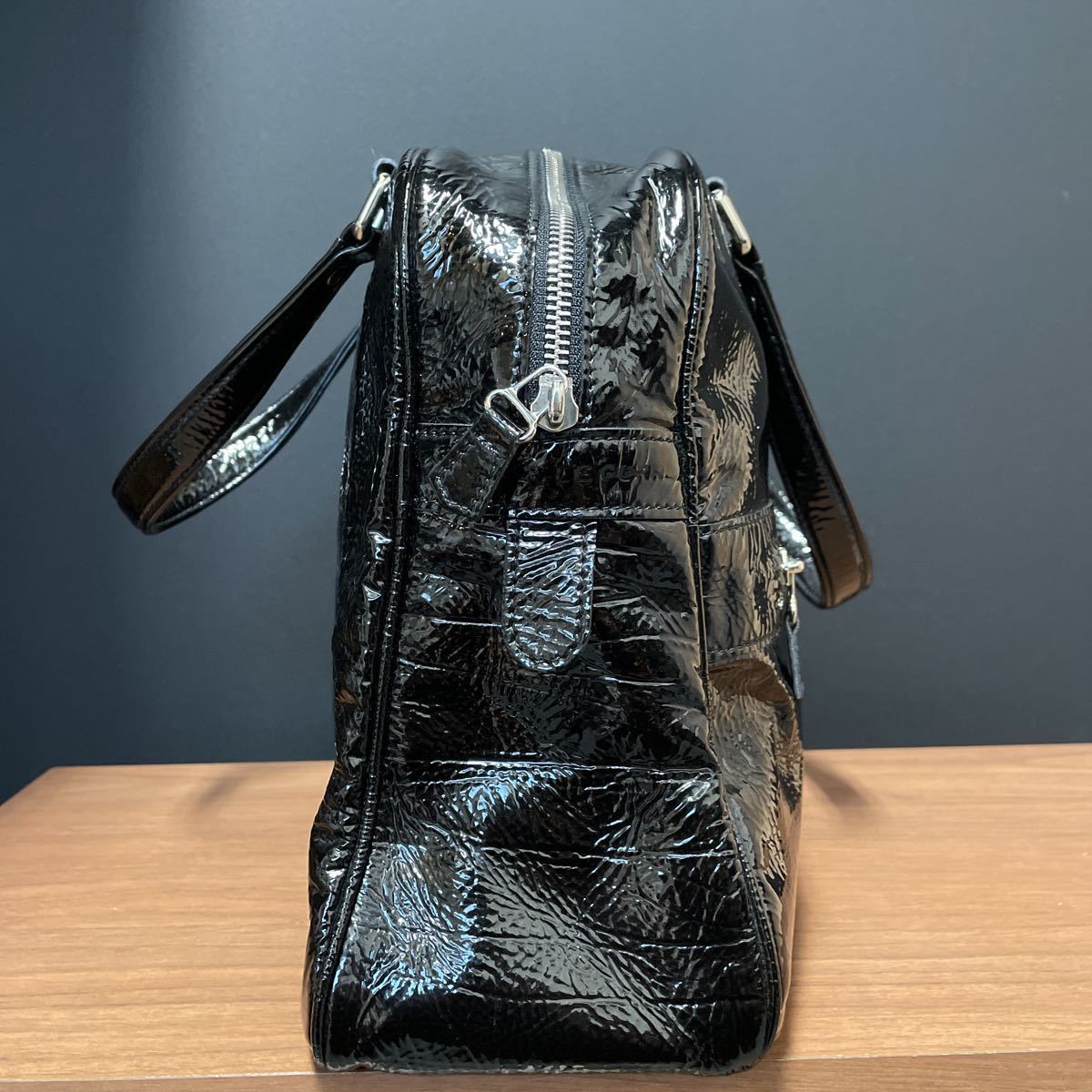 1円スタート 美品 ジャックルコー JACQUES LE CORRE リスボン パテント 