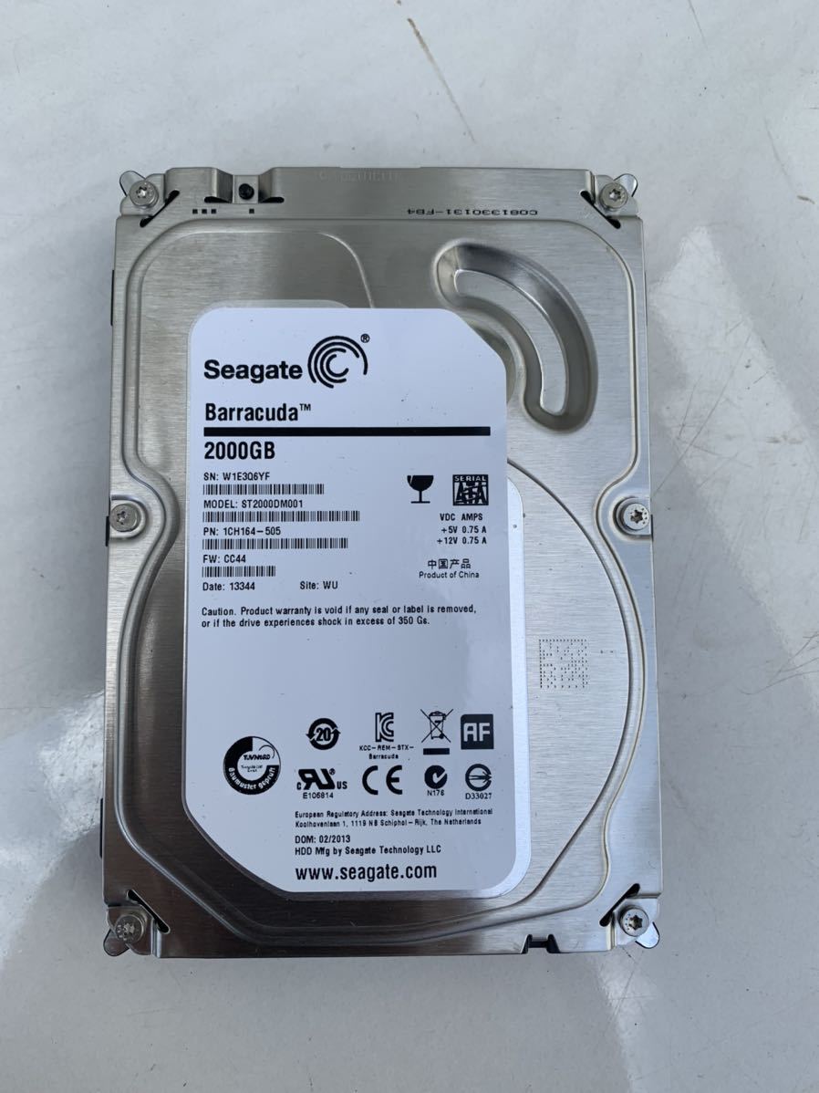 Seagate Barracuda ST2000DM001 2TB Internal 3.5 Hard SATA com