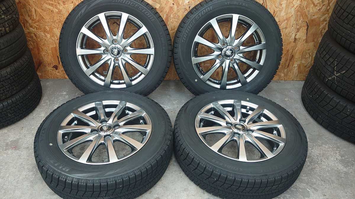まさのり 超バリ山！美品】175/65R15 BRIDGESTONE BLIZZAK VRX 18年製造 4本セット
