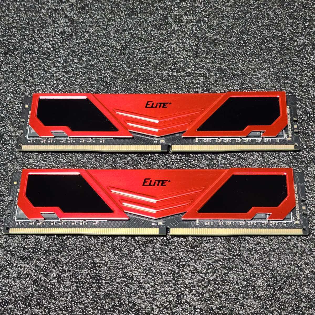 DDR4 Elite 2666MHz 16GB CL19 Team TEAMGROUP ELITE x Group MEMORY Kit (2 DESKTOP PLUS デスクトップ用