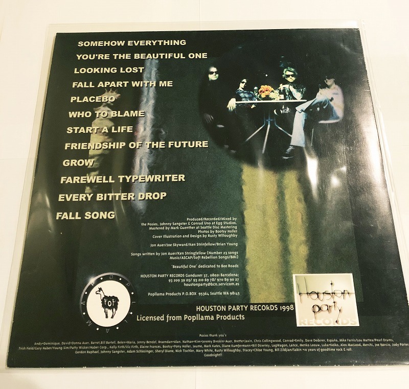 The Posies / Success LP / Houston Party Records ('98) ポウジーズ_2