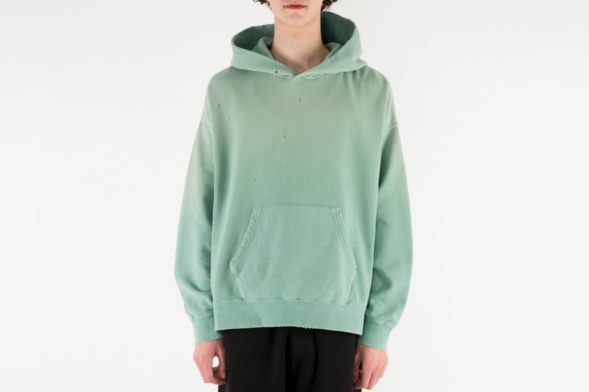 正規品】visvim AMPLUS HOODIE P.O. CRASH LT.GREEN SIZE:3 ほぼ新品 