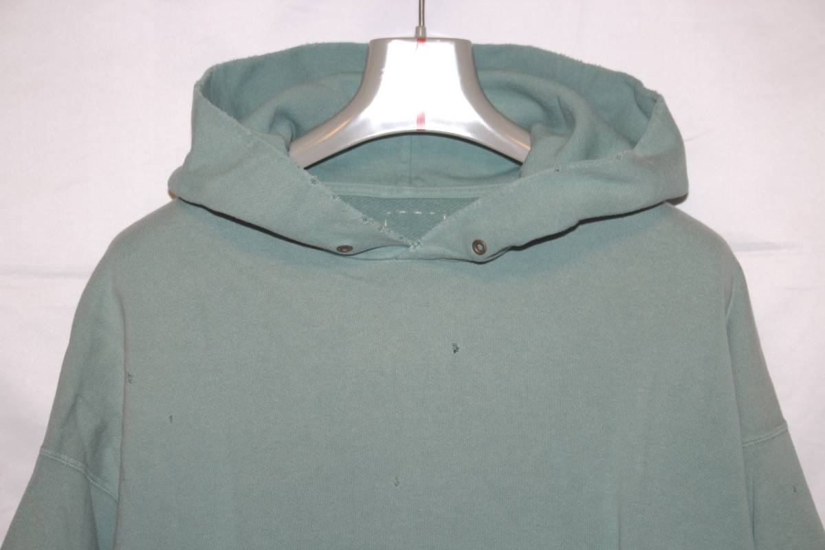 正規品】visvim AMPLUS HOODIE P.O. CRASH LT.GREEN SIZE:3 ほぼ新品 