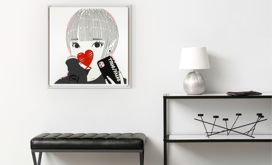 山口真人 シルクスクリーン How do I look? caseB　新品 真作 山口真人 版画 Masato Yamaguchi *How do I look? caseA*EDITION