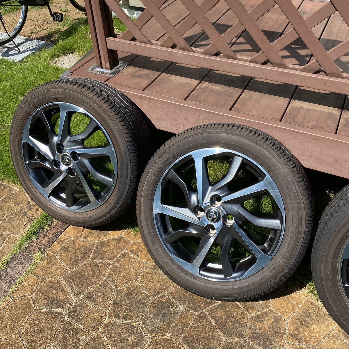 アクアOP純正ホイール4本16インチ